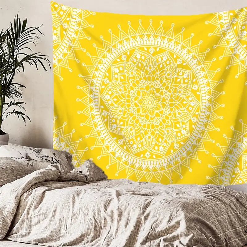 Bohemian Mandala Wall Tapestry for Bedroom Aesthetic